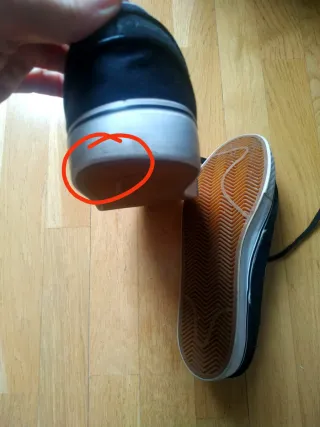 Zapatillas Nike Stefan Janoski T.44 Ante Negras