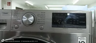 LAVADORA CARGA FRONTAL L.G 8 KG A+++