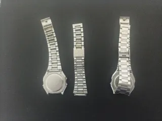 Reloj Casio Digital Plata y Negro