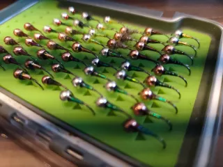 Ninfas y Perdigones para Pesca