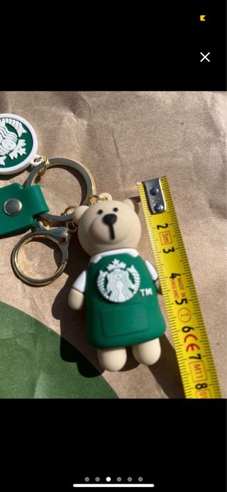 Llavero Osito Starbucks