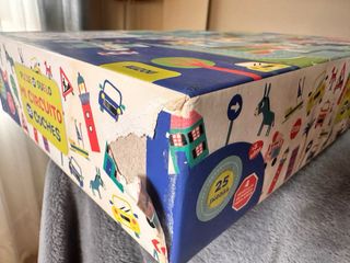 Puzzle de suelo Mi Circuito de Coches