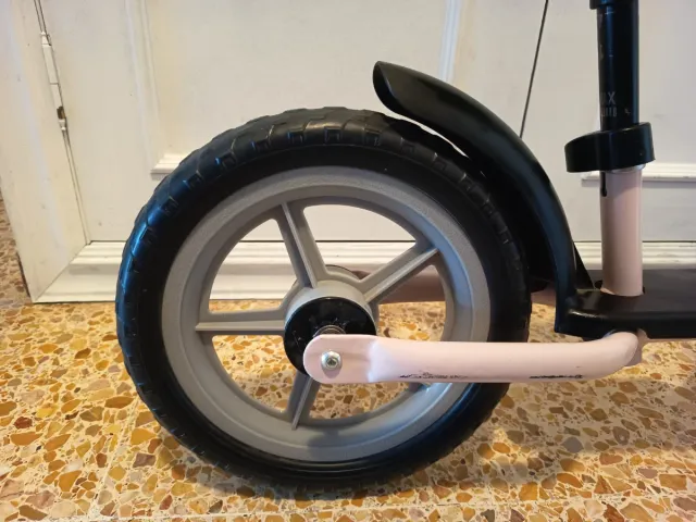 Bicicleta sin pedales rosa niña