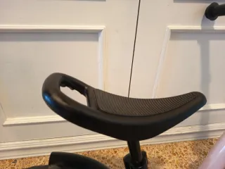 Bicicleta sin pedales rosa niña