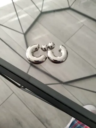 Pendientes Parfois Plateados