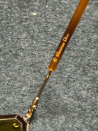 Occhiali Dior donna oro e giallo