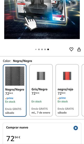 Vendo Walser Cubierta del Asiento del Coche