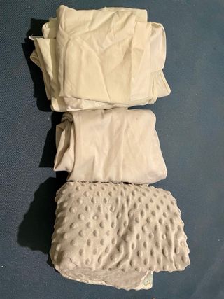 Cuna IKEA Blanca con sábanas y colchón