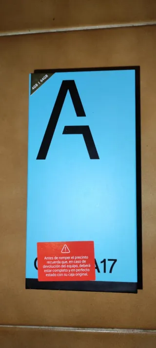 Movil Oppo A17 4GB RAM