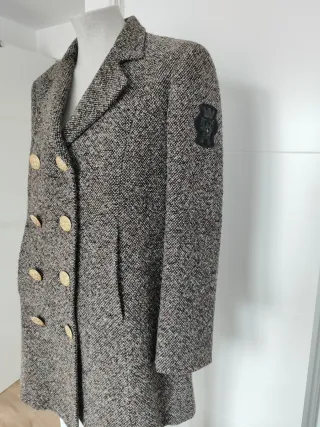 Abrigo Lana Virgen Femme Michele Rossi