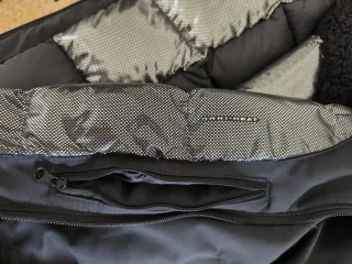 Abrigo Columbia 3/4 de Plumas Mujer negro