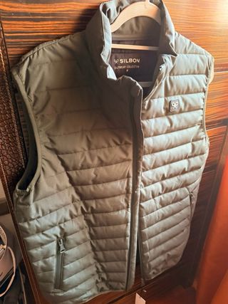 Chaleco acolchado SILBON verde