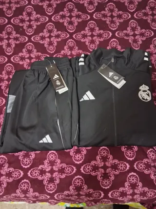 Chándal Adidas Negro Real Madrid