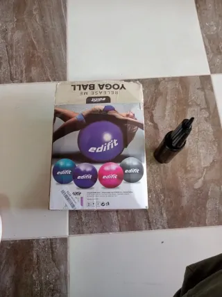 Pelota de Yoga Edifit con bomba