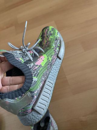 Adidas NMD R1 Verde y Rosa