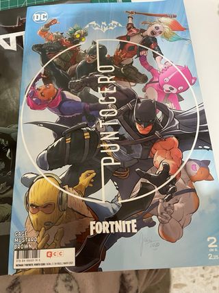 Batman Cómic núm 38 y núm. 41 + Punto Cero Fornite