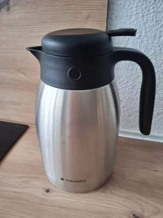 Termo Navaris Acero Inoxidable Negro