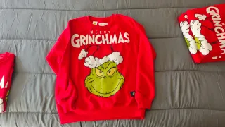 Sudaderas Grinch Navidad (4uds)
