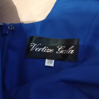 Vestido fiesta azul talla 38