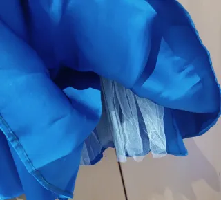 Vestido fiesta azul talla 38