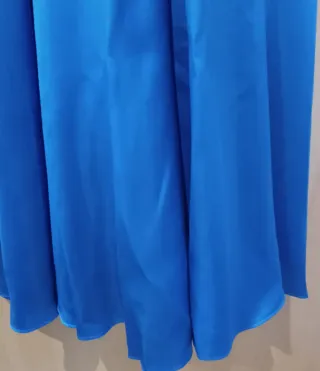 Vestido fiesta azul talla 38