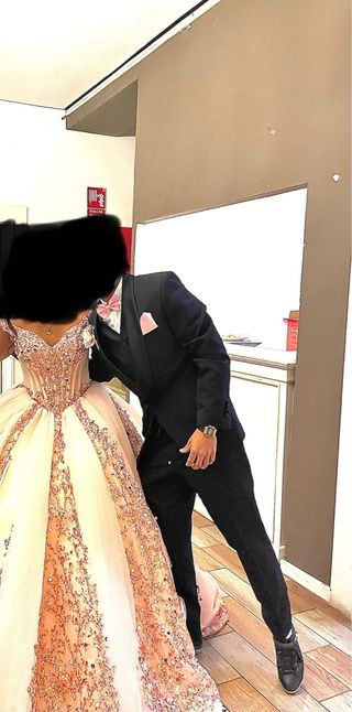 Traje de vestir negro