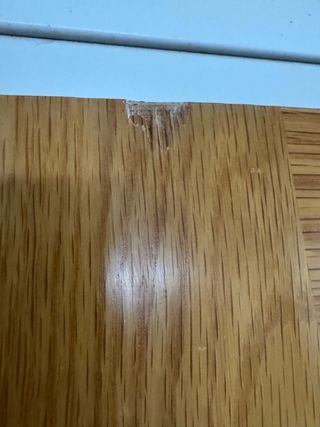 Puerta de paso interior madera con cristal