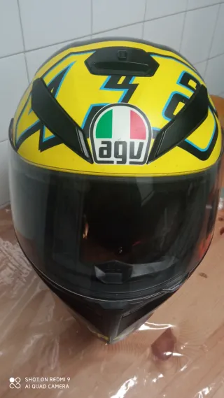 Casco AGV VR46 Rossi - Testes de Invierno 2012