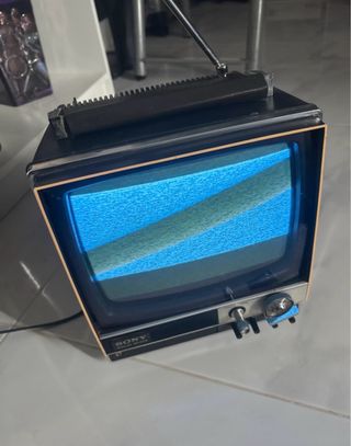 Televisor Sony Vintage Funciona es blanco y negro