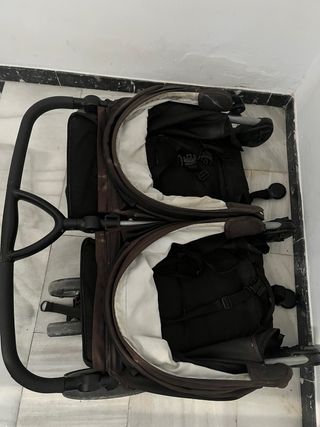 Carrito Gemelar Silla Paseo Doble