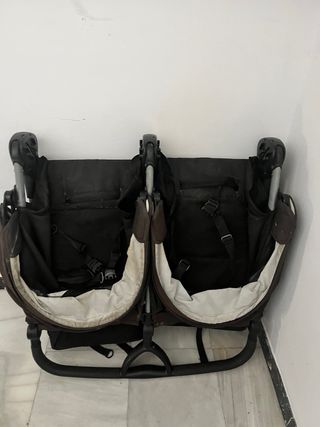 Carrito Gemelar Silla Paseo Doble