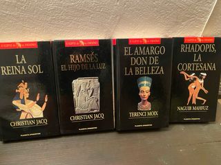 Lote 4 Libros "El Egipto de los Faraones"