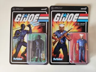Blíster G.I. Joe Reaction figures 2022