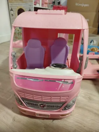 Caravana Barbie Rosa