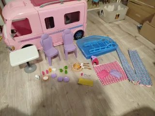 Caravana Barbie Rosa