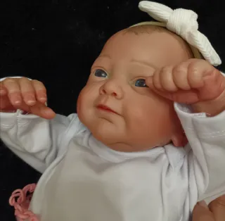 Bebé Reborn Vinilo y Tela