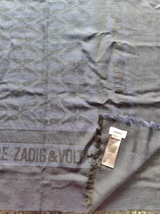 Zadig & Voltaire Chal/Estola Unisex Azul