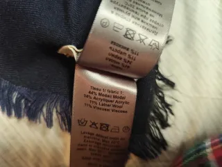 Zadig & Voltaire Chal/Estola Unisex Azul