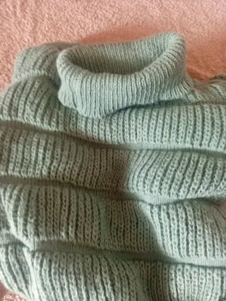 Jersey punto cuello alto talla S