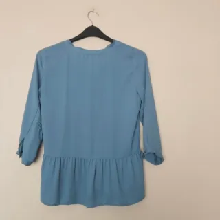 Blusa Zara Talla S Azul
