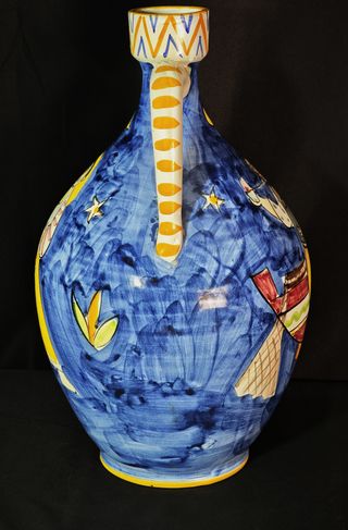 Vaso in ceramica vietrese – Firmato Made in italy