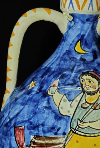 Vaso in ceramica vietrese – Firmato Made in italy