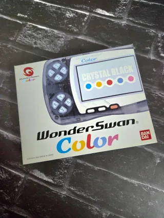 Consola Bandai WonderSwan Color Negra