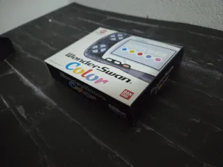 Consola Bandai WonderSwan Color Negra