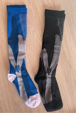 Medias compresión hombre talla única.