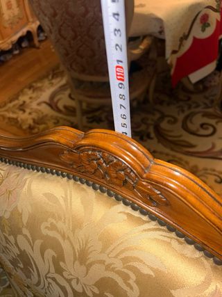 2 Butacas de Madera tapizadas. Acepto ofertas