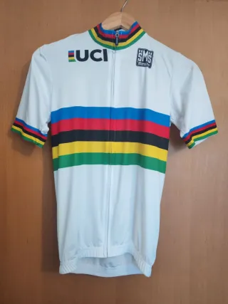 Maglia Ciclismo UCI Santini World Champion