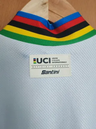 Maglia Ciclismo UCI Santini World Champion