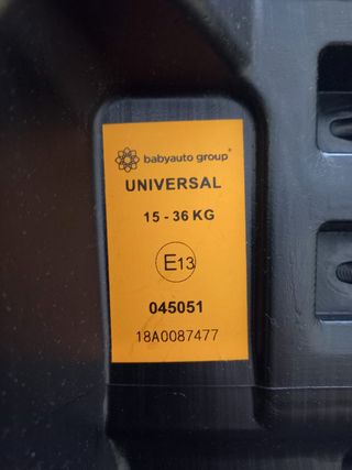 Silla de coche infantil