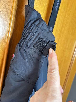 Pantalón de esquí para niños con tirantes